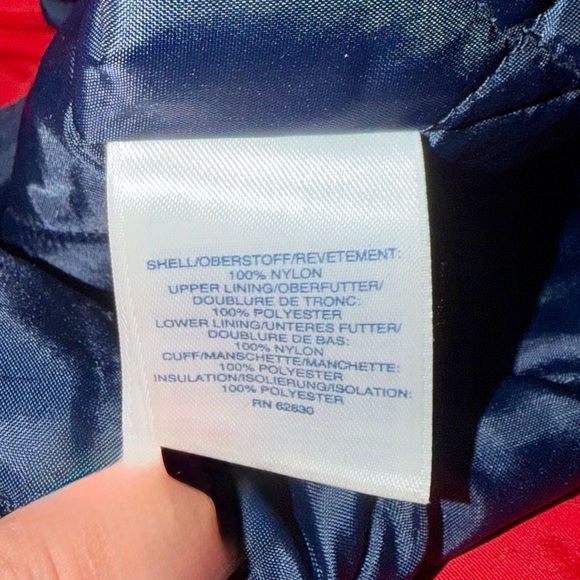 Lands' End Men’s Squall Waterproof Insulated Parka – Red xxl - Picture 11 of 11